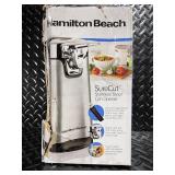 Hamilton Beach SureCut Stainless Steel Can Opener with OpenMate Multi-Tool