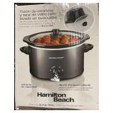 Hamilton Beach Durathon Iron and 3-Quart Slow Cooker Set in Box