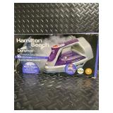 Hamilton Beach Durathon Nonstick Soleplate Iron with Retractable Cord