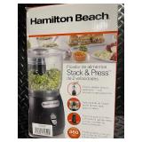 Hamilton Beach Stack & Press 2-Speed Food Chopper, 350 Watts