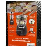 Hamilton Beach Stack & Press 2-Speed Food Chopper, 350 Watts
