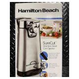 Hamilton Beach SureCut Stainless Steel Can Opener with OpenMate Tool