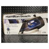 Hamilton Beach Retractable Cord Iron with Stainless Steel Soleplate