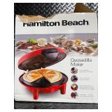 Hamilton Beach Quesadilla Maker with Nonstick Surface