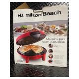 Hamilton Beach Quesadilla Maker with Nonstick Surface
