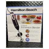Hamilton Beach 2 Speed Immersion Blender 260 Watts with Attachments