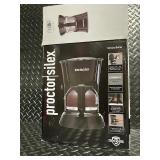 Proctor Silex Compact 4-Cup Coffee Maker in Box