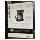 Proctor Silex Compact 4-Cup Coffee Maker in Box