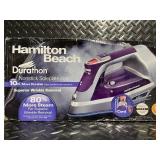 Hamilton Beach Durathon Nonstick Soleplate Iron with Retractable Cord
