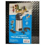 Hamilton Beach OpenStation Electric Can Opener with Multi-Tool, Silver
