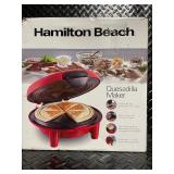 Hamilton Beach Quesadilla Maker in Original Box