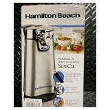 Hamilton Beach SureCut Stainless Steel Can Opener with OpenMate Multi-Tool