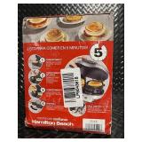 Hamilton Beach Dual Breakfast Sandwich Maker in Damaged Box