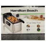 Hamilton Beach 8 Cup Deep Fryer with Removable Basket