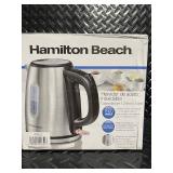 Hamilton Beach Stainless Steel Electric Kettle, 1.2 Liter, 1500W