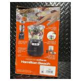 Hamilton Beach Stack & Press 2 Speed Food Chopper 350 Watt 3 Cup