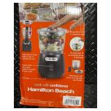 Hamilton Beach Stack & Press 2 Speed Food Chopper 350 Watt 3 Cup