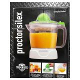 Proctor Silex Citrus Juicer 34 oz with Two Reamers