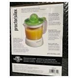 Proctor Silex Citrus Juicer 34 oz with Two Reamers