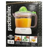 Proctor Silex Citrus Juicer 34 oz with Two Reamers
