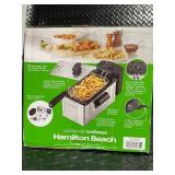 Hamilton Beach 8 Cup Deep Fryer with Basket and Lid