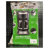 Hamilton Beach Easy Brew 12 Cup Coffee Maker in Damaged Box