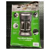 Hamilton Beach Easy Brew 12 Cup Coffee Maker in Damaged Box