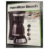 Hamilton Beach Easy Brew 12 Cup Coffee Maker