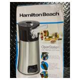 Hamilton Beach OpenStation Electric Can Opener with Tools
