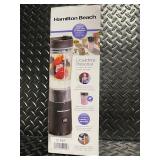 Hamilton Beach Personal Blender with Travel Lid 14oz Sealed Jar