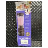 Hamilton Beach Personal Blender 14 oz Leak-Proof Travel Lid Model 51190F