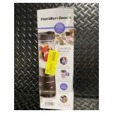 Hamilton Beach Personal Blender 14 oz Leak-Proof Travel Lid Model 51190F