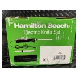 Hamilton Beach Electric Knife Set with Storage Case