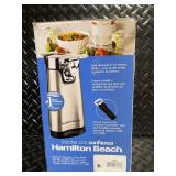 Hamilton Beach Stainless Steel SureCut Can Opener with OpenMate Tool
