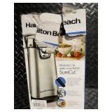 Hamilton Beach Stainless Steel SureCut Can Opener with OpenMate Tool