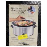 Hamilton Beach 5 Quart Portable Slow Cooker with Lid Latch
