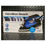 Hamilton Beach 2-in-1 Iron and Garment Steamer in Box