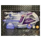 Hamilton Beach Durathon Nonstick Soleplate Iron with Retractable Cord