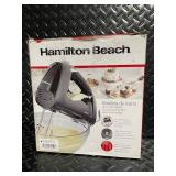 Hamilton Beach 6 Speed Hand Mixer with Snap-On Case