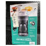 Hamilton Beach Black Stainless 12-Cup Coffee Maker