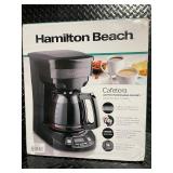 Hamilton Beach Black Stainless 12-Cup Coffee Maker