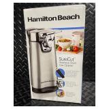 Hamilton Beach SureCut Stainless Steel Can Opener in Box