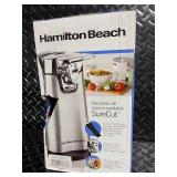 Hamilton Beach SureCut Stainless Steel Can Opener in Box