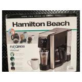 Hamilton Beach FlexBrew Advanced 5-in-1 Coffee Maker in Box