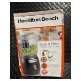 Hamilton Beach Stack & Press 2 Speed Food Chopper 350W