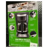 Hamilton Beach Easy Brew 12 Cup Coffee Maker in Box