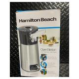 Hamilton Beach OpenStation Can Opener with Tools in Box