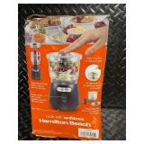 Hamilton Beach Stack and Press Food Chopper 3-Cup 350W