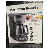 Hamilton Beach Black Stainless 12-Cup Coffee Maker
