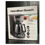 Hamilton Beach Black Stainless 12-Cup Coffee Maker